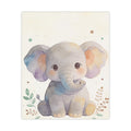 Baby-Elefanten-Poster (matt) – Niedliches Aquarell-Wandbild fürs Kinderzimmer